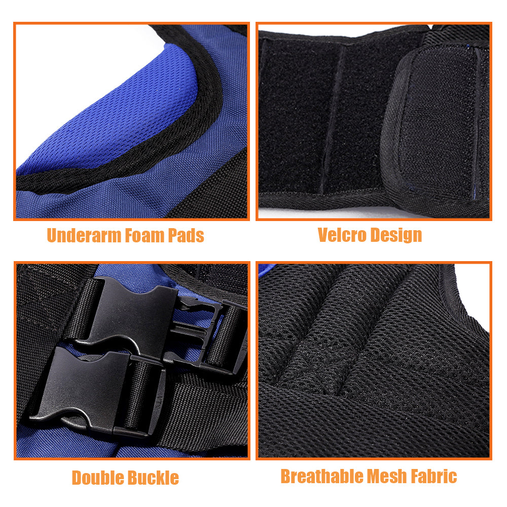 Back Traction Decompression Back Belt Lumbar Stretcher Device (M- Harness Only)
