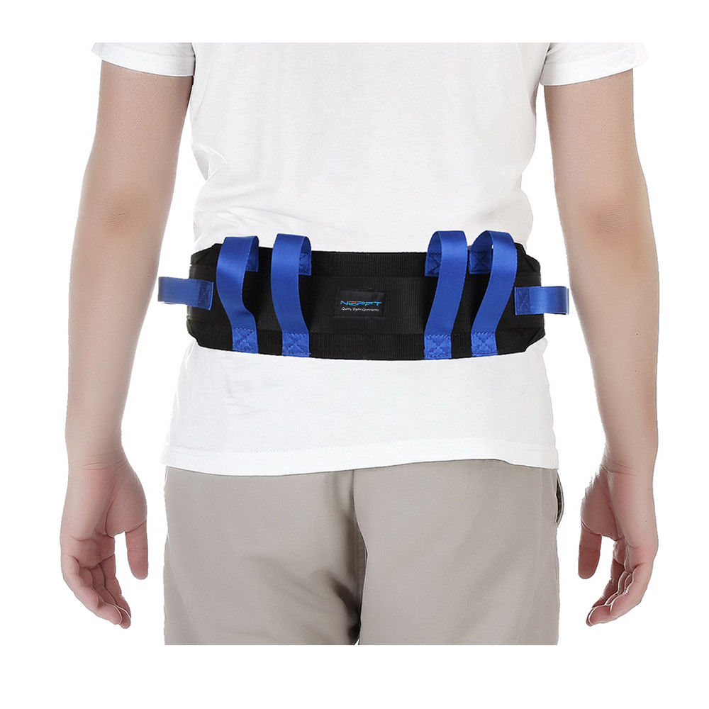 Gait Belt ,Transfer Belt for Transfer & Walking with 6 Hand Grips Quick-Release