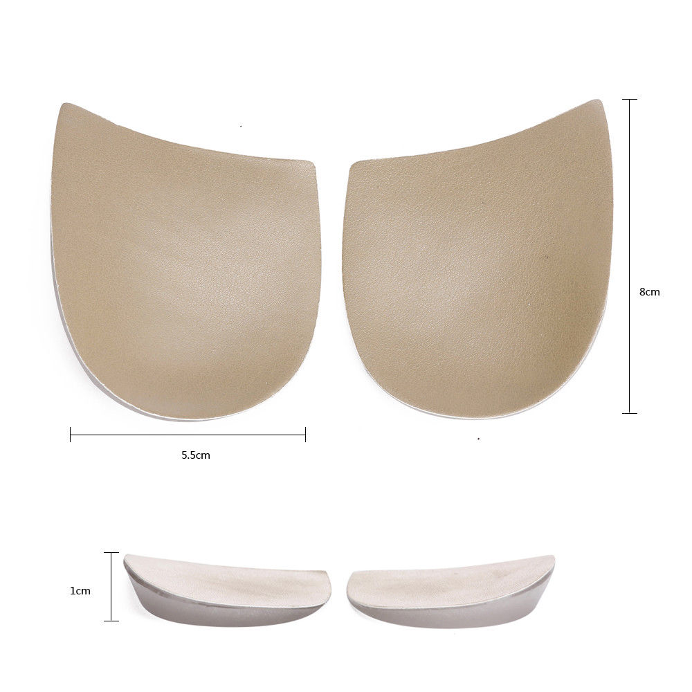 Orthopedic Insoles Shoe Inserts & Lateral Heel Wedge Lift O/X Leg Silicone Pads