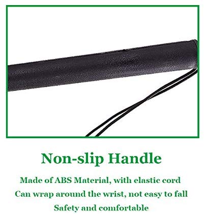 Folding Blind Walking Stick White Cane for The Blind Person Mobility Guide Cane Reflective Red - 49 inch Collapsible Aluminum Canes Equipment for Blind People and Vision Impaired