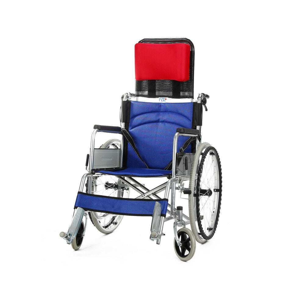 Neck Support Wheelchair Headrest Head Padding Portable Adjustable Cushion Red