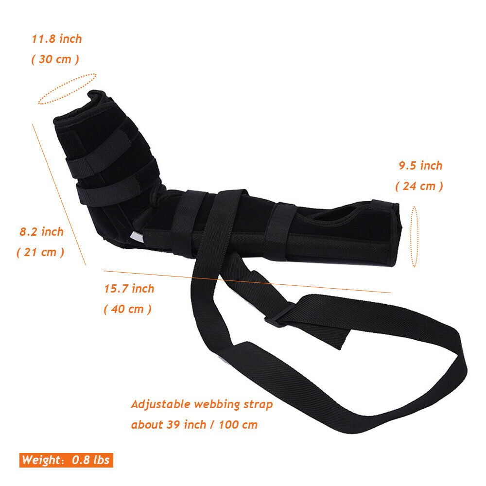 lbow Arm Sling Immobilizer Fracture Stabilizer Padded Elevate Brace Humerus M