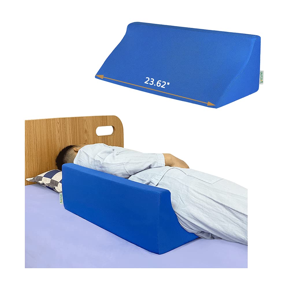 Wedge Pillow for Sleeping After Surgery Bed Foam Wedges Body Positioners Leg Elevation Incline Bolster 30 Degree Medical Triangle Positioning Pillow