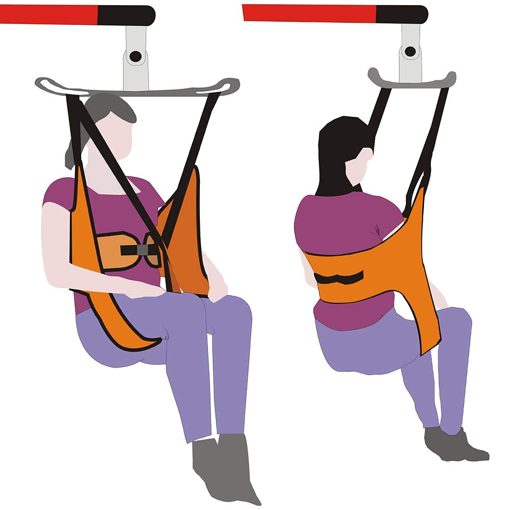 Lift Sling Patient Lifts Electric Transfer Belt Toileting Without Head Support