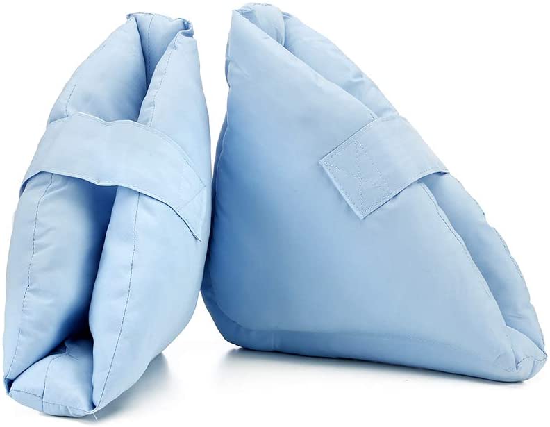 Heel Pillows Pads Bed Sore Cushion Heel Protectors For Feet Foot Boot For Injuries (1 Pair) Ankle Protector Pain Pressure Relief From Sores And Ulcers