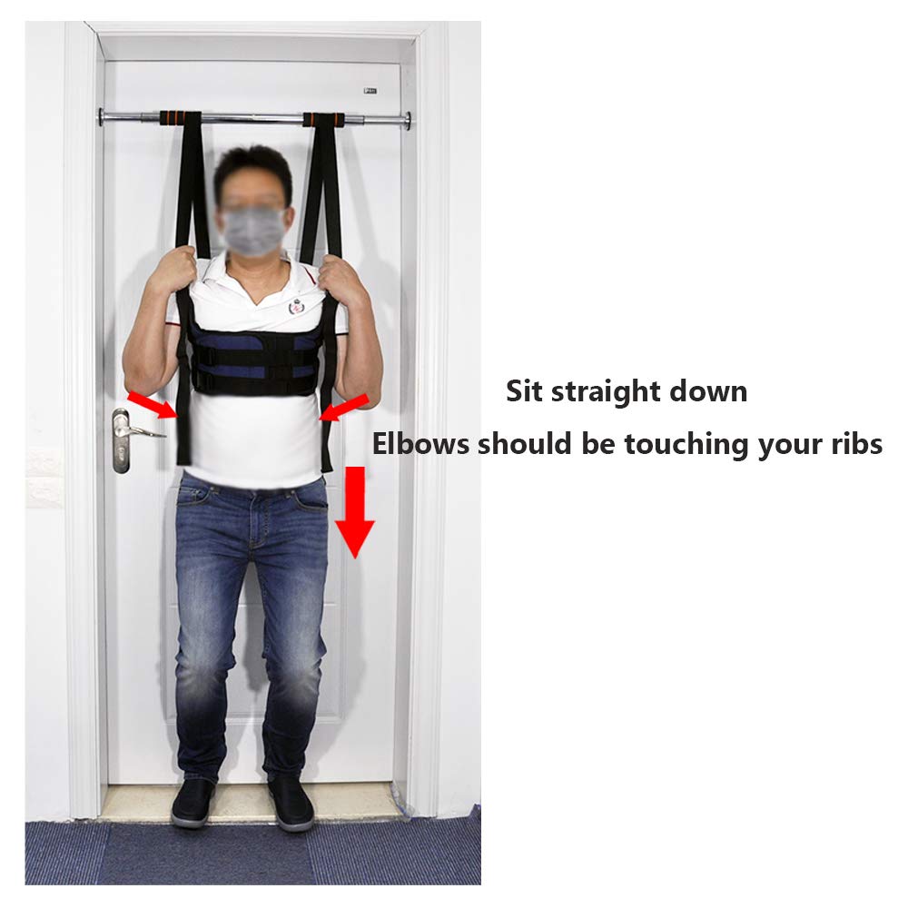 Back Traction Decompression Back Belt Lumbar Stretcher Device ( L-Harness Only)