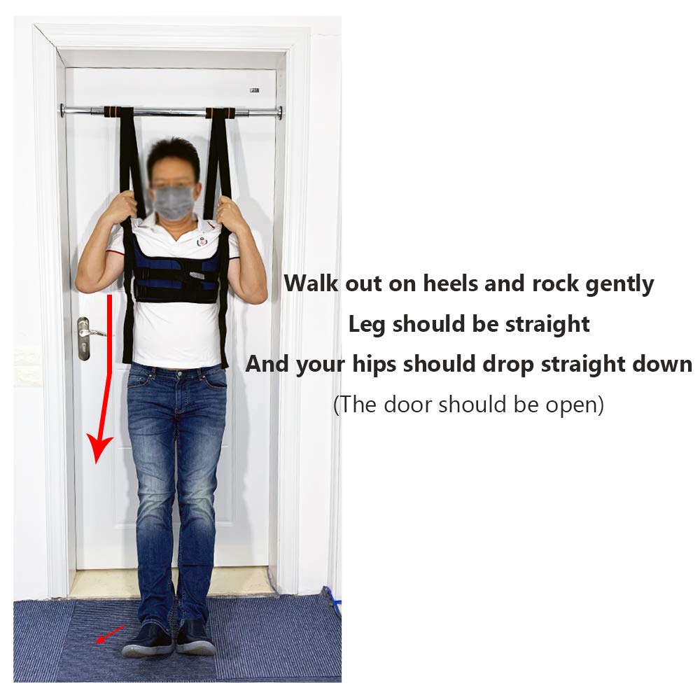 Back Traction Decompression Back Belt Lumbar Stretcher Device ( L-Harness Only)