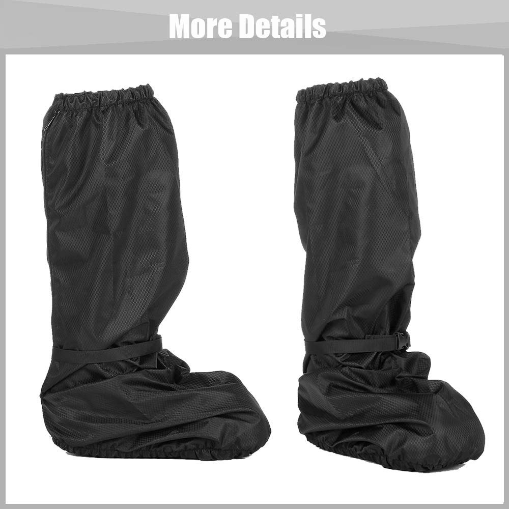 Medical Boot Cover Orthopedic Boot Brace Aircast Walking Boot Cover Waterproof Fracture Boot Cover Broken Leg Foot Weather Cover Tall Boot Protector Accessories (Black)