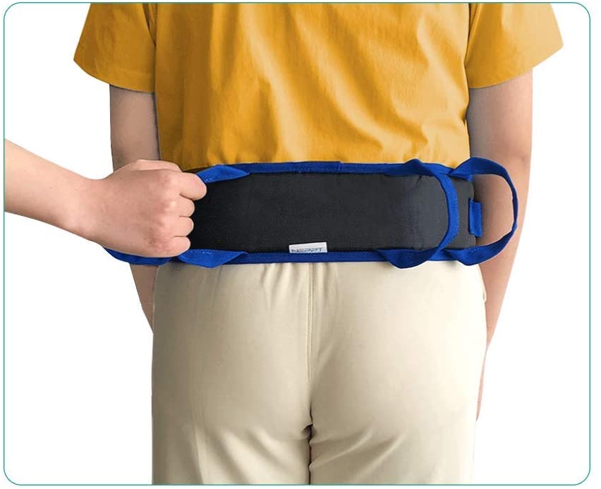 Gait Belt Patient Lift Transfer Board Slide Sling Transport Grip Belts