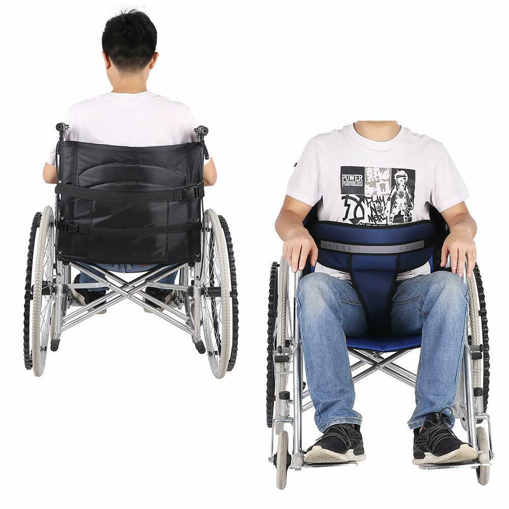 Wheelchair Seat Belt Restraint Systems Chest Cross Medical Restraints Harness Chair Adjustable Strap Patients Cares Elderly Safety