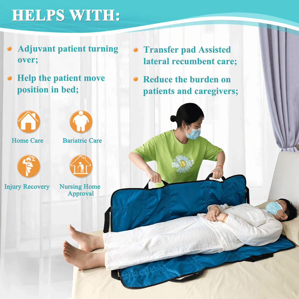 transfer pad help the patient move or turn over