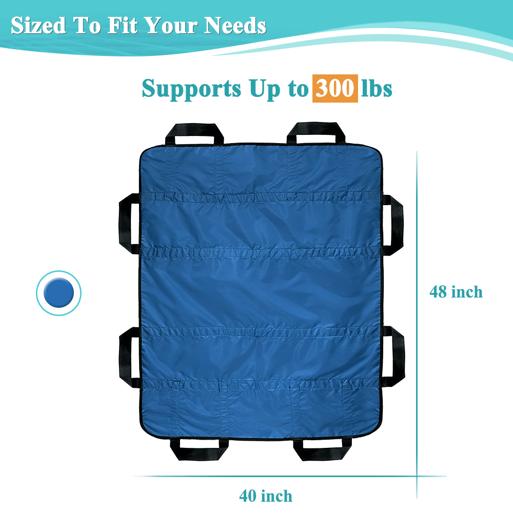 bed pad holds up to 300lbs