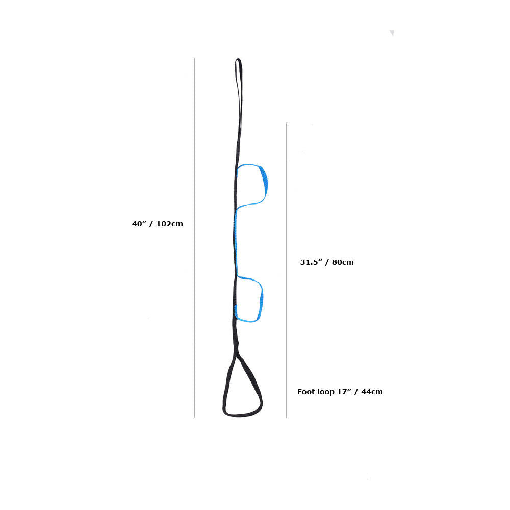 Leg Lifter Strap Rigid Foot Lifter & Hand Grip - Elderly, Handicap, Disability