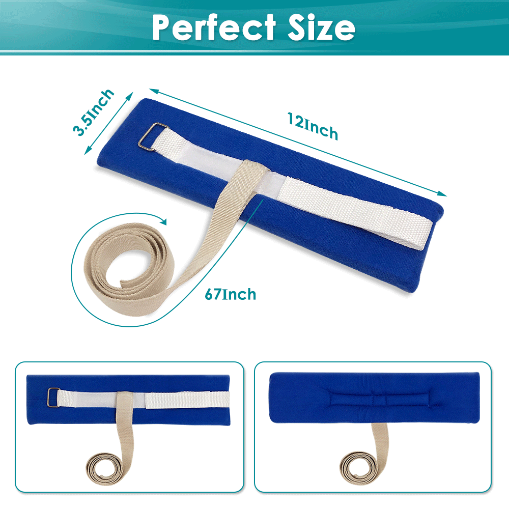 Limb Holders Medical Restraints Patient Hospital Bed for Hands Or Feet Universal(4 pcs)