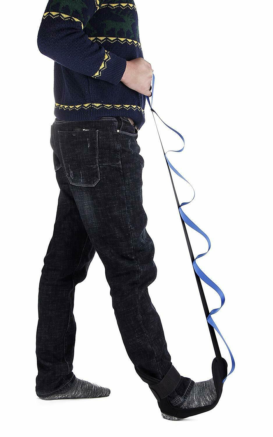 Foot Leg Stretcher for Plantar Fasciitis Yoga Strap with Loops Ankle Ligament