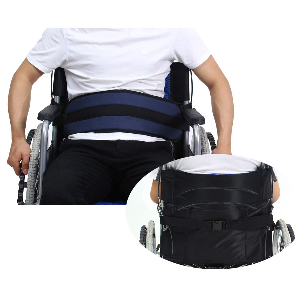 Wheelchair Seat Belt Medical Restraints Straps Safety lap Harness
