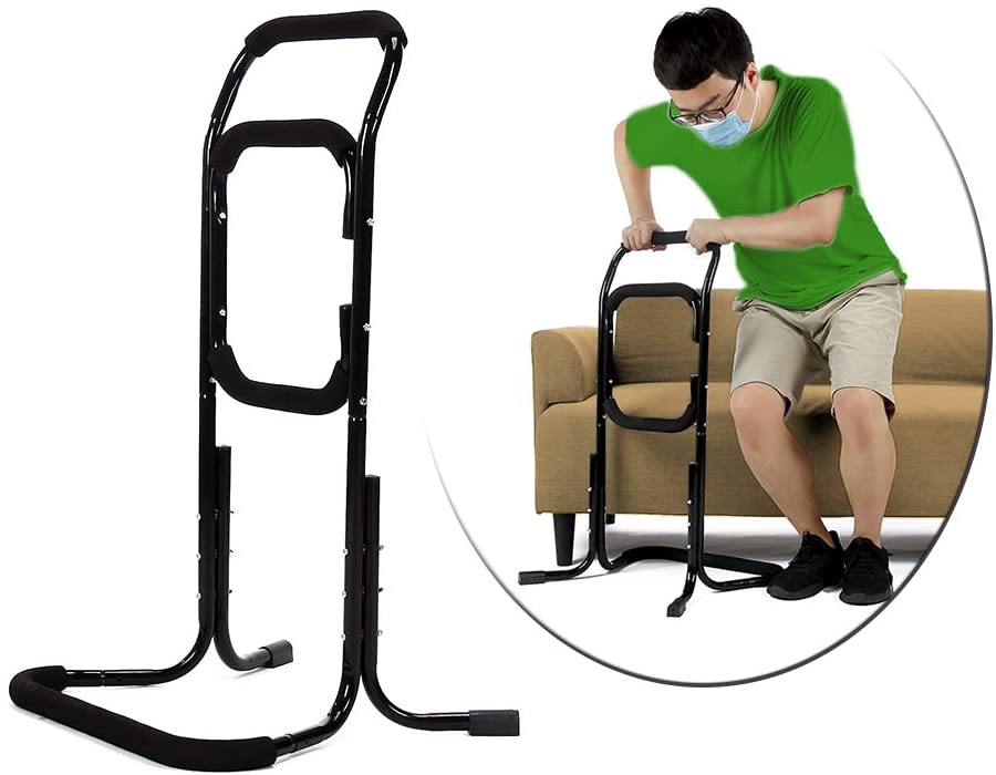 Bed Rails for Elderly Stand Assist Bed Cane for Seniors Chair Assist Devices Lift Assist for Elderly Bed Grab Bar Side Rail Mobility Aids - Recliner Couch Sofa Safe Support