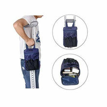 Load image into Gallery viewer, Crutches Bag Pouch Crutch Storage Pocket Caddy Carry On Tote for Broken Leg
