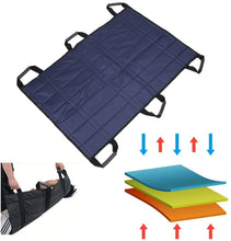Cargar imagen en el visor de la galería, Transfer Belt Board Slide Bed Reinforced Handles Sling Patient Sheet for Lifting
