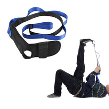 Cargar imagen en el visor de la galería, Foot Leg Stretcher for Plantar Fasciitis Yoga Strap with Loops Ankle Ligament
