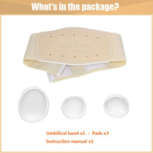 Cargar imagen en el visor de la galería, Umbilical Hernia Belt Baby Belly Button Band Wrap Abdominal Binder Hernia Truss Support Adjustable
