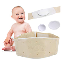 Cargar imagen en el visor de la galería, Umbilical Hernia Belt Baby Belly Button Band Wrap Abdominal Binder Hernia Truss Support Adjustable
